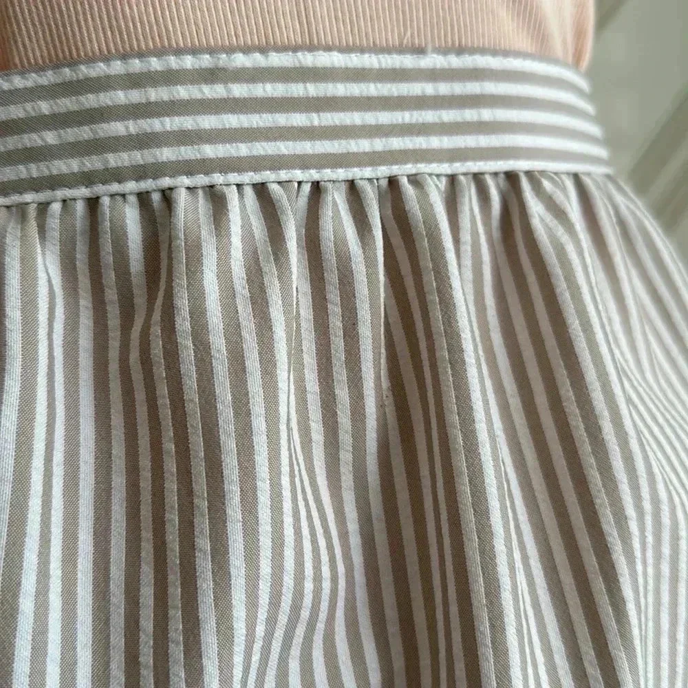 Vintage HABERDASHERY Seersucker Skirt Size14
